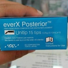 GC everX Posterior Fibre Reinforced Composite Resin 15 Unitips Box Free Shipping