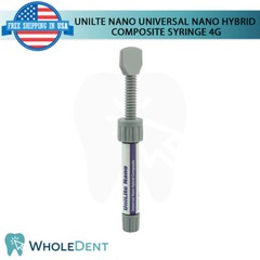 Nano Universal Hybrid Composite Dental Filling Syringe Restoration 4g Shades