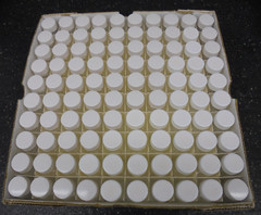 Wheaton 3002-1 Disposable Scintillation Vials BOX OF 100 Glass vials