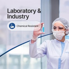 Clear Vinyl Exam Gloves, Latex-Free, Disposable Medical Gloves, Cleaning Glov…