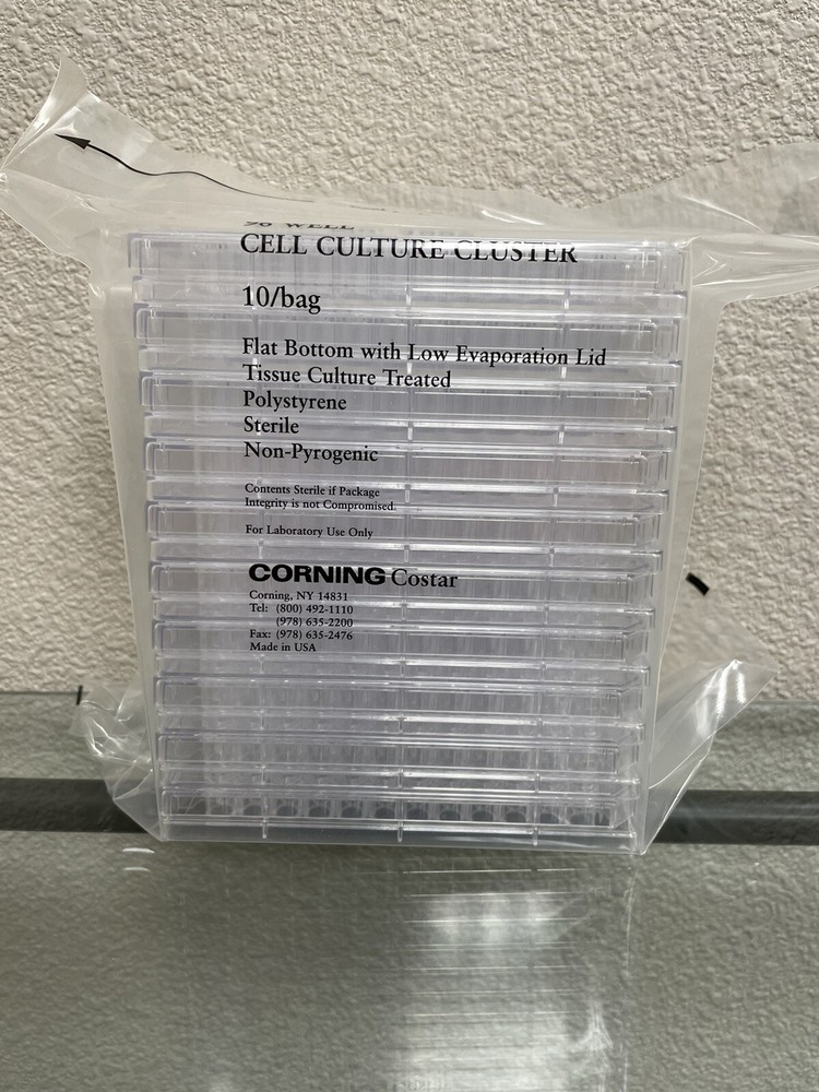 Corning Costar 96 Well Cell Culture Cluster, Bag Of 10, 3997