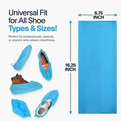 Durable Non-Toxic Boot & Shoe Covers – Large Size, Water-Resistant Protectors