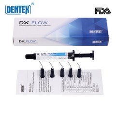 Dentex Dental Flowable Light Cure Hybrid Composite Resin Medium Flow A1/A2/A3