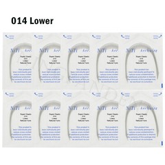 US Dental Ortho Arch Wire NiTi Stainless Reverse Curve Nature Round Square Ovoid