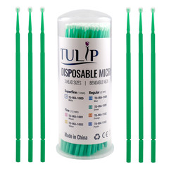 400 Dental Micro Applicators Brushes Disposable Bendable Fine Regular Superfine