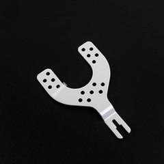 5Pcs Baumann Style Bite Fork Arto Face Bow Aluminium Fit Artex Amann Girrbach US