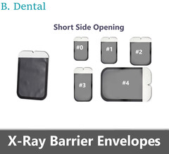 100 -1000 pcs X-Ray PSP Barrier Envelopes Phosphor Storage Plates Size: 0 ScanX