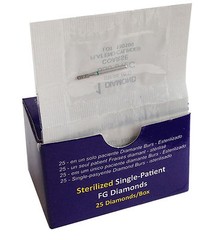 Single-Patient Diamond-Sterilized-392/016F-Fine (25pk)$5 Combine Ship