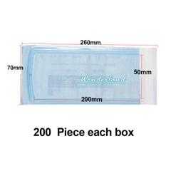 200*Self-sealing Sterilization Pouch Bags Dental Disposable Sterilizer Bag Pouch