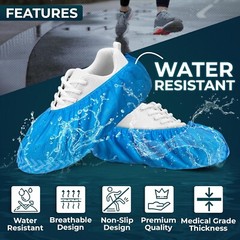 Durable Non-Toxic Boot & Shoe Covers – Large Size, Water-Resistant Protectors