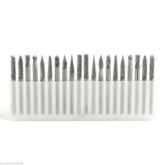 20 Pcs/Pack Lab Dental Tungsten Carbide Rotary Burr Rotary Tool Milling Drill
