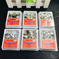 100×Dental Matrices Sectional Contoured Metal Hard Band Matrix Refill 35μm S/M/L