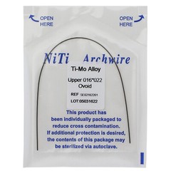 Dental TMA Molybdenum Beta Titanium Ti-Mo Alloy Arch Wire Rectangular/Round