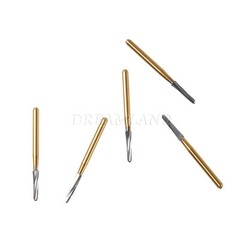 10 Pcs Dental Endodontic Tungsten Carbide Burs Set FG Endo-Z Zekrya 21mm Drill