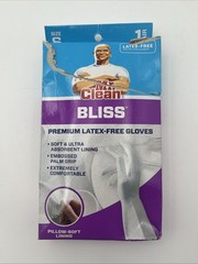 1 Pair Small White Protective Gloves Latex Free Soft Lining 12 Inch Cuff