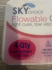 Sky Choice FLOWABLE COMPOSITE 4 SYRINGES +20 Tips Shades A2
