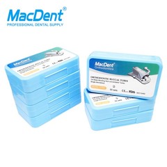 50Set Dental Orthodontic Buccal Tube 1st 2nd Molar Tube Roth MBT 022/018 MacDent