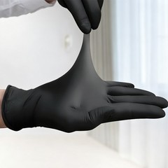 100Pcs Disposable Nitrile Gloves Powder Free S M L XL For Kitchen Cleaning Work