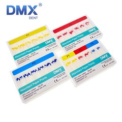 1-100Packs Dental Absorbent Paper Points F1 F2 F3 Root Canal Endodontic DMXDENT
