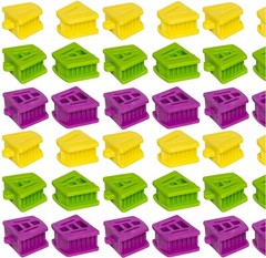 Silicone Dental Mouth Bite Blocks Props Small Medium Large for Teeth