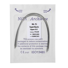 Ortodoncia Dental Brackets Metal Roth/MBT 345Ganchos /Niti arco alambre elástico