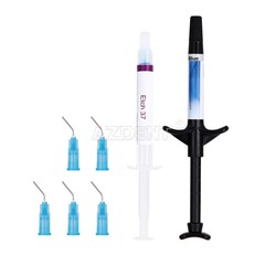 Dentex Dental Light Cure Orthodontic Adhesive Kit Blue bonding Bracket Braces