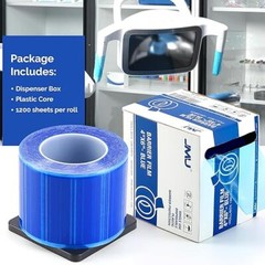 JMU 4″ x 6″ Medical Dental Barrier Film Tattoo Tape Adhesive Roll 1200 Sheets