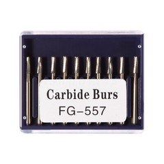 Carbide Burs FG557, Friction Grip,Made in China 100 burs