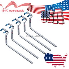 Dental X-Ray Bitewing Indicator Metal Bar Arm, Aiming Rings For XCP RINN Holder