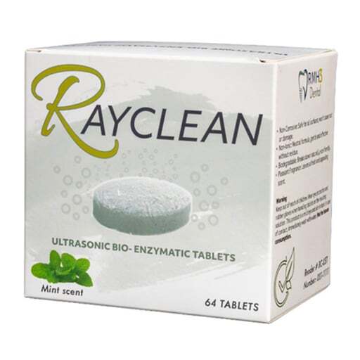 RayClean Ultrasonic Bio-Enzymatic Cleaning Tablets, 64/Box