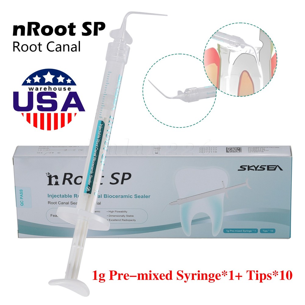 1g SP Dental Injectable Root Canal Bioceramic Sealer Endodontic Sealing Filling