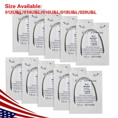 10pc/pack DENTAL Orthodontic Super Elastic Niti Arch Wire Round Ovoid Form Dr