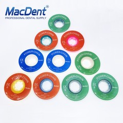 Dental Ortho Elastic Power Chain Rubber Bands Long/Short/Continuous 44 Colors