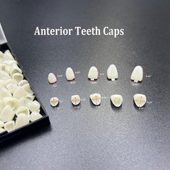 120 Pcs False Teeth Crown Repair Kit Dental Anterior and Posterior Veneers Fake