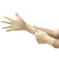 Microflex MF-300L Diamond Grip Powder Free Latex Gloves – Large