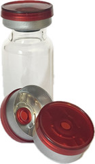 10mL Clear Vials (50) Flip Top Seals (BUYER SEALS W/CRIMPING TOOL NOT INCLUDED)