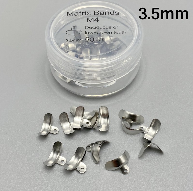 Dental Matrix Bands Sectional Matrice Clamp Ring Fit Palodent V3 System Nickel