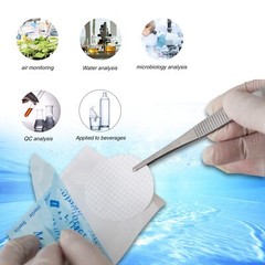 MCE Membrane Filter,Sterile,Black Grid, 47 mm,0.45µm,100-4000pcs,Lab Disc Filter