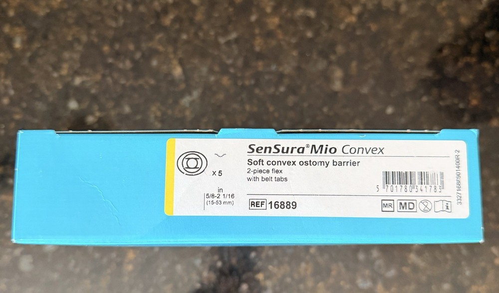 Coloplast SenSura Mio Convex Cut-To-Fit Ostomy Barrier, Extended Wear 16889