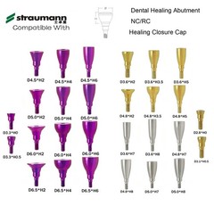 US Straumann Implant Healing abutment Closure Screw cap fit NC/RC ITI B0ne Level