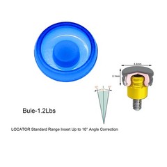 US Dental fit ZEST locator Male Cap Inserts Standard Angle Range 20°-1.2/2.4lbs