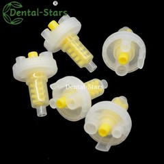 50/1000Pcs Dental Dynamic Mixing Tips for Impression Material Yellow Tips 5:1