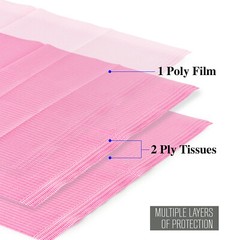 125/500Pcs Disposable Dental Bibs Medical Tattoo Towels Waterproof 13 ” X 18 “