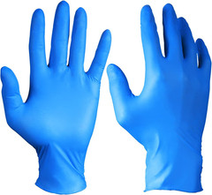 Premium Disposable Gloves – 4 Mil Nitrile-Vinyl Blend, Large (Box of 100)