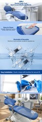 Dental Chair Mat Cushion Foot Pad Dental Seat Unit Dustproof Cover Plastic