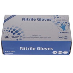 House Brand Dentistry 119204 HSB Nitrile Exam Gloves Extra Large 200/Bx