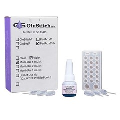 Glustitch P-ACRYL5V PeriAcryl Periodontal Tissue Adhesive Violet Regular 5mL