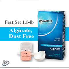 Dental Alginate Impression Material, Dustless, Fast Set 5.5 Lb =5 Bags, Ex 05/25