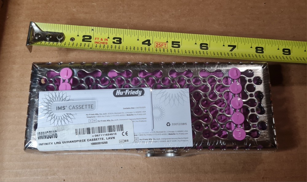 Hu-Friedy Infinity Series Ultrasonic Insert Handpiece Cassette Large IMN60H0 Lav