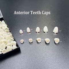 120 Pcs False Teeth Crown Repair Kit Dental Anterior and Posterior Veneers…